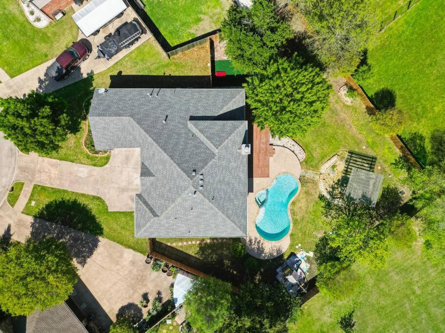 Wellness Oasis 5Br W Pool + Huge Yard + Fire Pit Villa Sachse Buitenkant foto